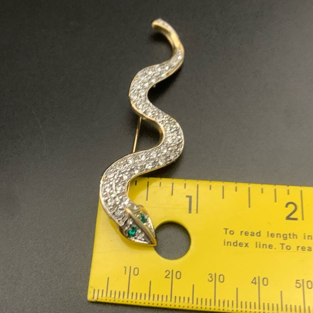 Vintage Snake Brooch - Picture 7 of 7